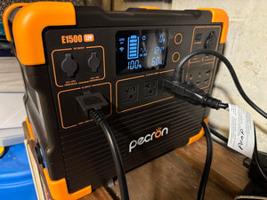สถานีพลังงานพกพา Pecron รุ่น E1000F/E1500F รองรับการชาร์จเร็วพิเศษ: ชาร์จจาก 0 ถึง 80% ได้ภายใน 3 ชั่วโมง