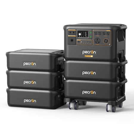 PECRON FP5000-48V Expansion Battery 5120Wh แบตเสริมสำหลัก E1000LFP/E1500LFP/ E3600LFP/ F3000LFP/F5000LFP