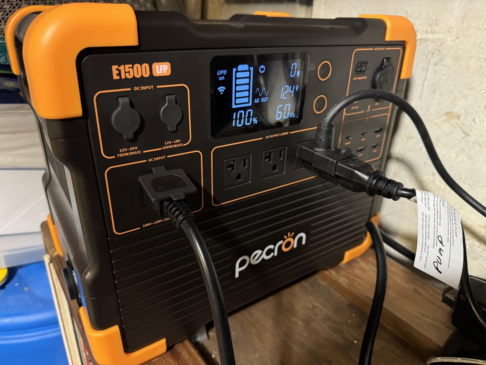 สถานีพลังงานพกพา Pecron รุ่น E1000F/E1500F รองรับการชาร์จเร็วพิเศษ: ชาร์จจาก 0 ถึง 80% ได้ภายใน 3 ชั่วโมง