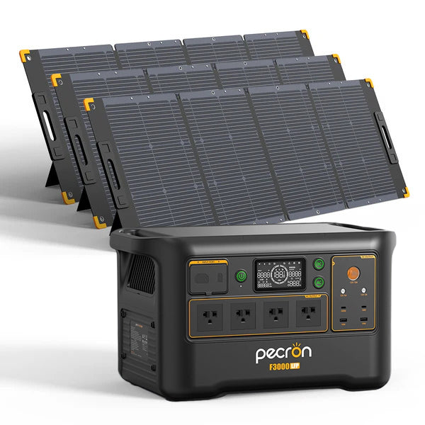 F3000LFP+แผงโซลาร์เซลล์300W*3