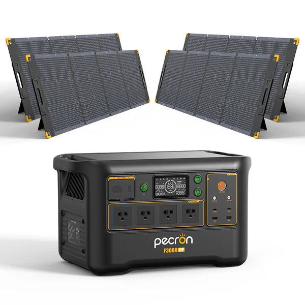 F3000LFP+แผงโซลาร์เซลล์300W*4