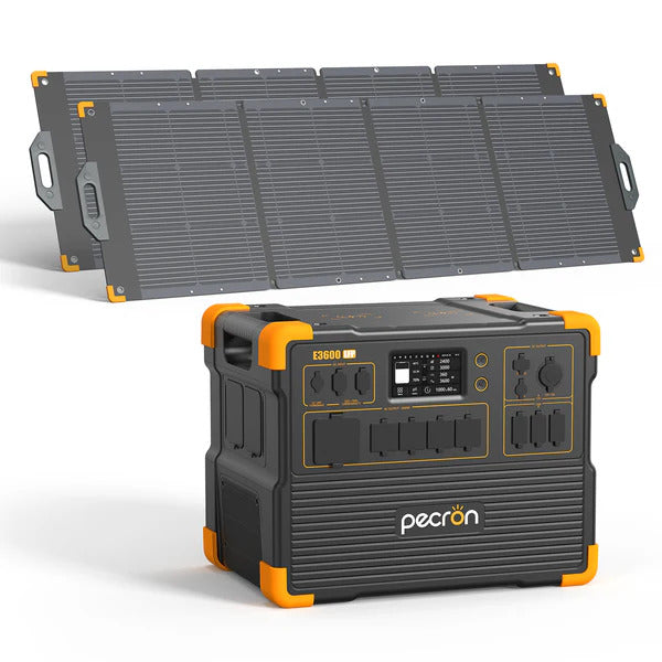 ชุดเครื่องปั่นไฟโซลาร์เซลล์ PECRON E3600LFP (3600W 3072Wh)