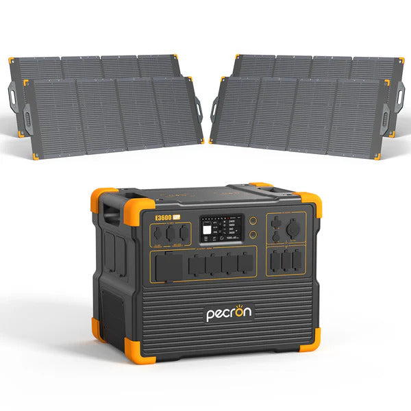 E3600+แผงโซลาร์เซลล์300w*4