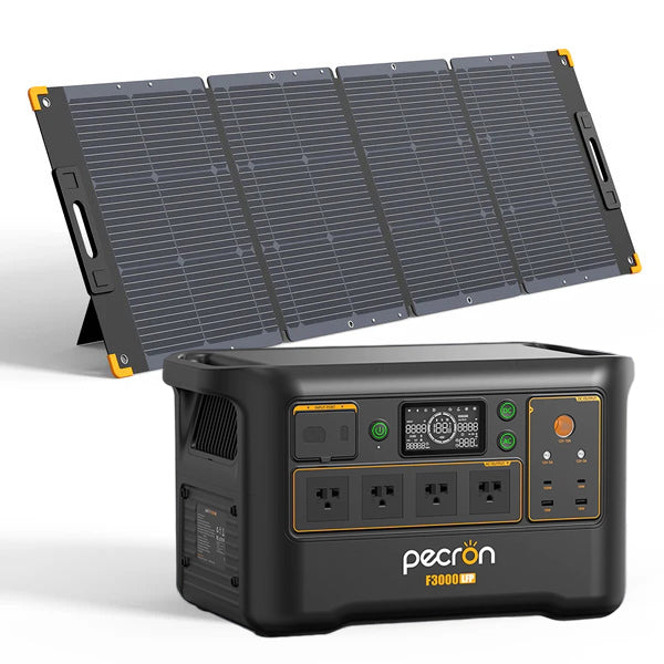 เครื่องปั่นไฟโซลาร์เซลล์ PECRON F3000LFP 3600W 3072Wh