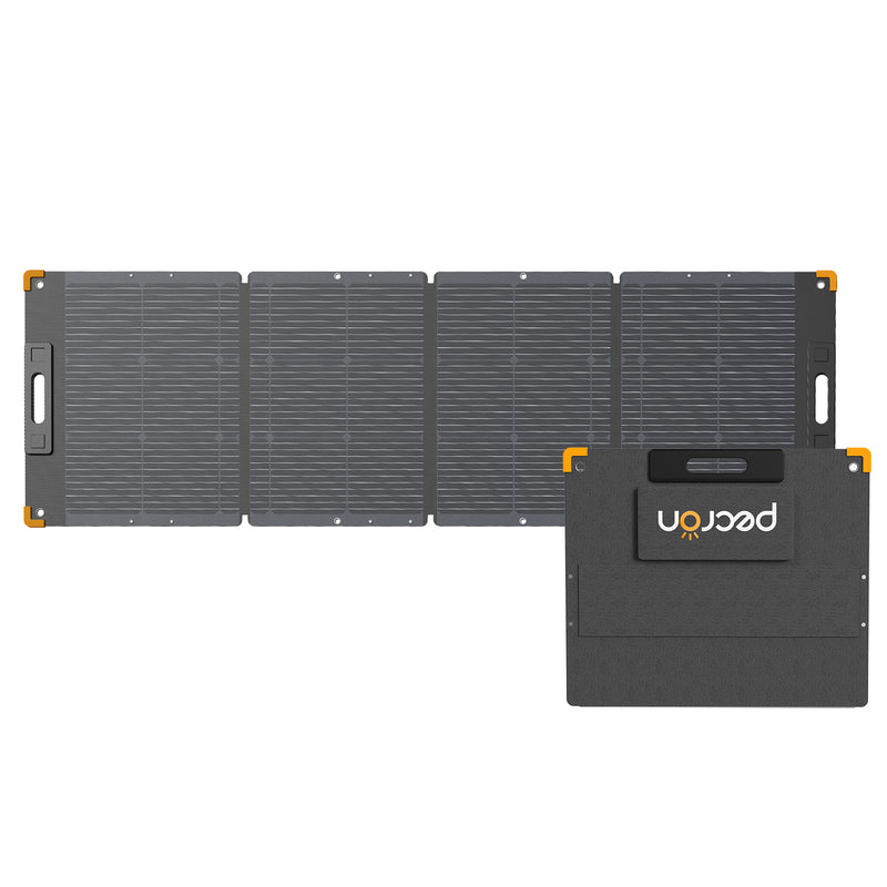 แผงโซลาร์เซลล์พกพา PECRON PV200 200W กันน้ำระดับ IP67