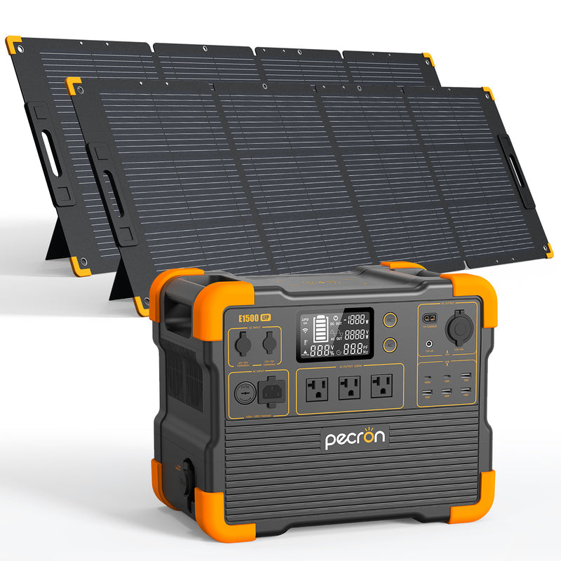 ชุดโซล่าเซลล์ E1500LFP 200W*2