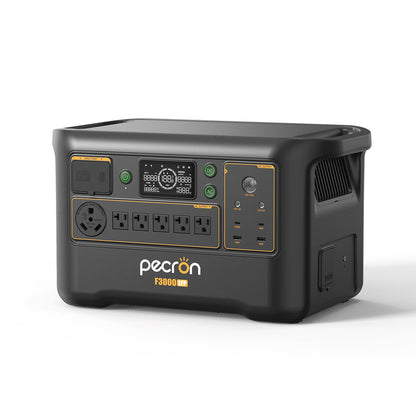 【เก็บปลายทาง】PECRON F3000LFP Portable Power Station  เครื่องสำรองไฟพกพา  3600W 3072Wh พาวเวอร์สเตชั่นแบบพกพา