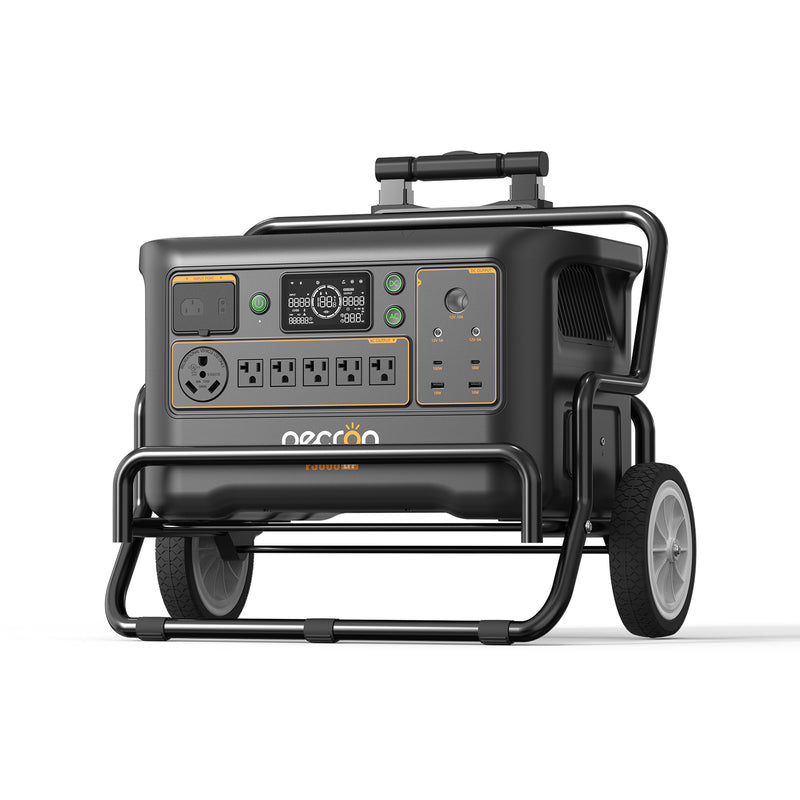 【เก็บปลายทาง】PECRON F3000LFP Portable Power Station  เครื่องสำรองไฟพกพา  3600W 3072Wh พาวเวอร์สเตชั่นแบบพกพา