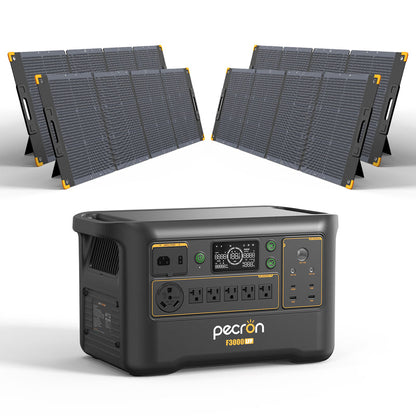 【เก็บปลายทาง】PECRON F3000LFP Portable Power Station  เครื่องสำรองไฟพกพา  3600W 3072Wh พาวเวอร์สเตชั่นแบบพกพา