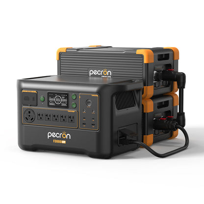 【เก็บปลายทาง】PECRON F3000LFP Portable Power Station  เครื่องสำรองไฟพกพา  3600W 3072Wh พาวเวอร์สเตชั่นแบบพกพา