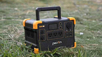 【เก็บปลายทาง】Pecron E600LFP เครื่องสำรองไฟพกพ   แคมป์ปิ้ง า1200W 614WH 192000mAh กล่องสำรองไฟฉุกเฉิน Power Box Power Station