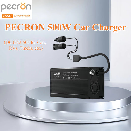 【พร้อมส่ง】PECRON 500W Car Charger DC1242-500 for Cars, RVs, Trucks, etc.สายชาร์จรถยนต์