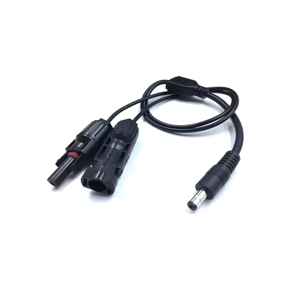 PECRON Accessories MC4 port to DC5521(5.5x2.1mm) Solar Adapter